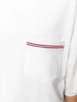 Thom Browne RWB-stripe boxy T-shirt