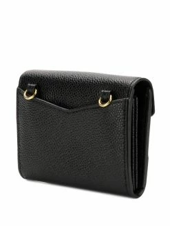 Thom Browne pebbled short envelope wallet