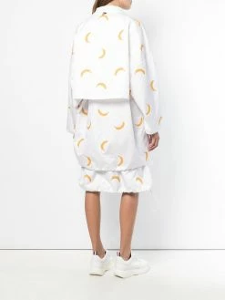 Thom Browne Banana Appliqué Oversized Bomber varsity jackets of women 8 Thom Browne Banana Appliqué Oversized Bomber