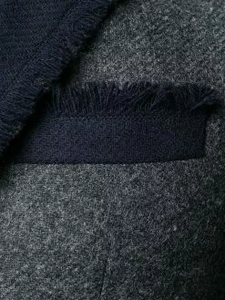 Thom Browne frayed edges sport coat