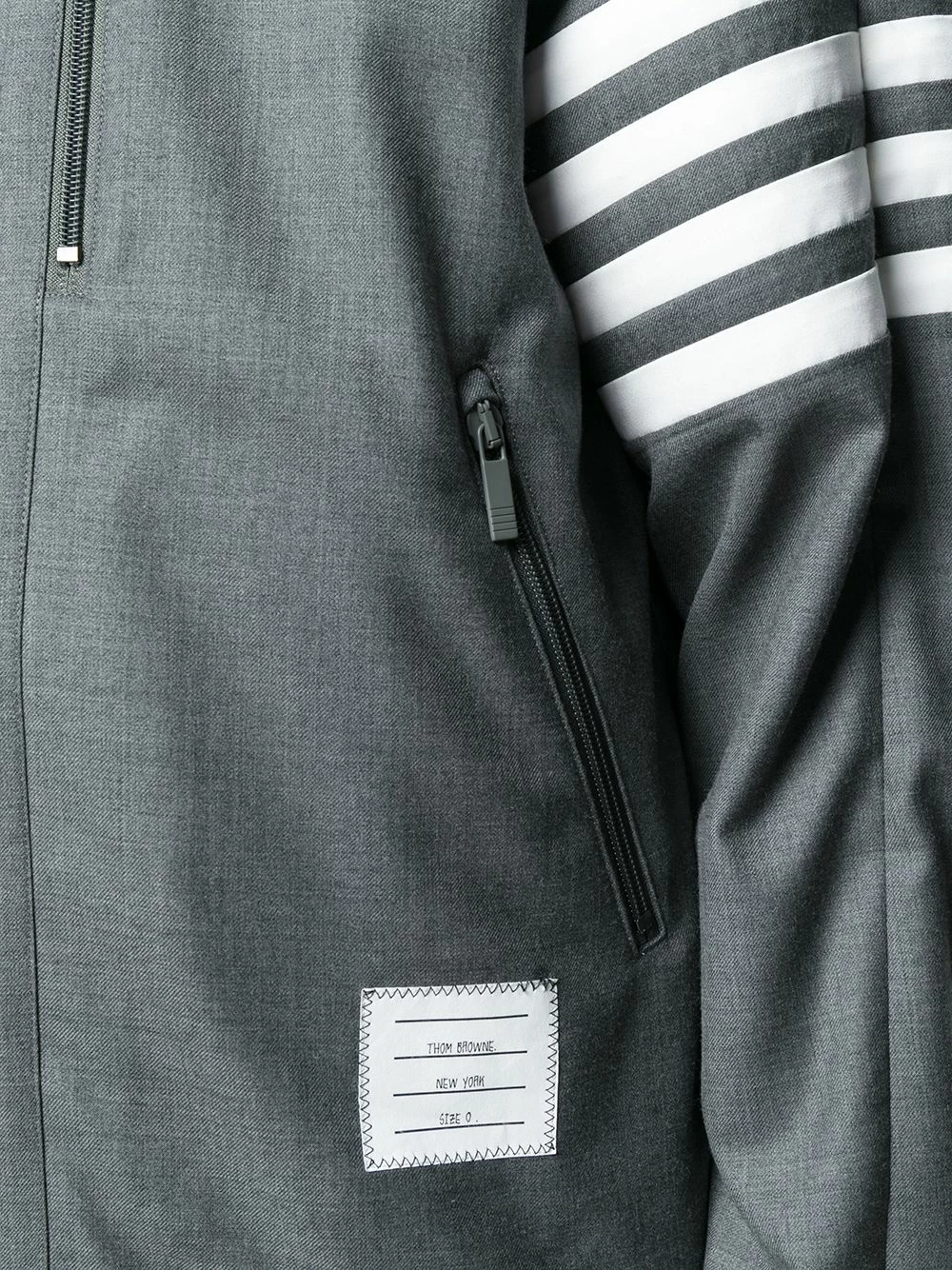 Thom Browne Double zip Raglan Jacket sport jackets & windbreakers of men 5 Thom Browne Double-zip Raglan Jacket