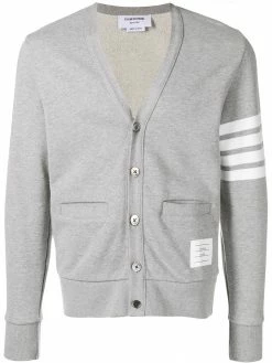 Thom Browne 4-Bar loopback cardigan
