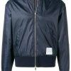 Thom Browne Center-back Stripe Ripstop Bomber