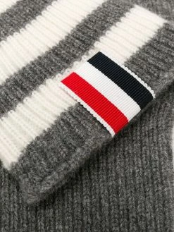 Thom Browne 4-bar Cashmere Gloves