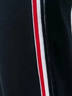 Thom Browne RWB stripe loopback track pants