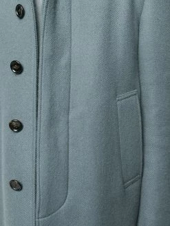 Thom Browne Relaxed Cashmere Bal Collar Overcoat single breasted coats of men 9 Thom Browne Relaxed Cashmere Bal Collar Overcoat