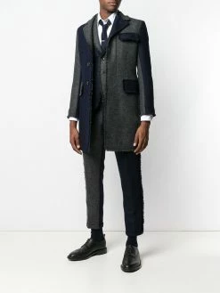 Thom Browne Frayed Edges Skinny Trouser