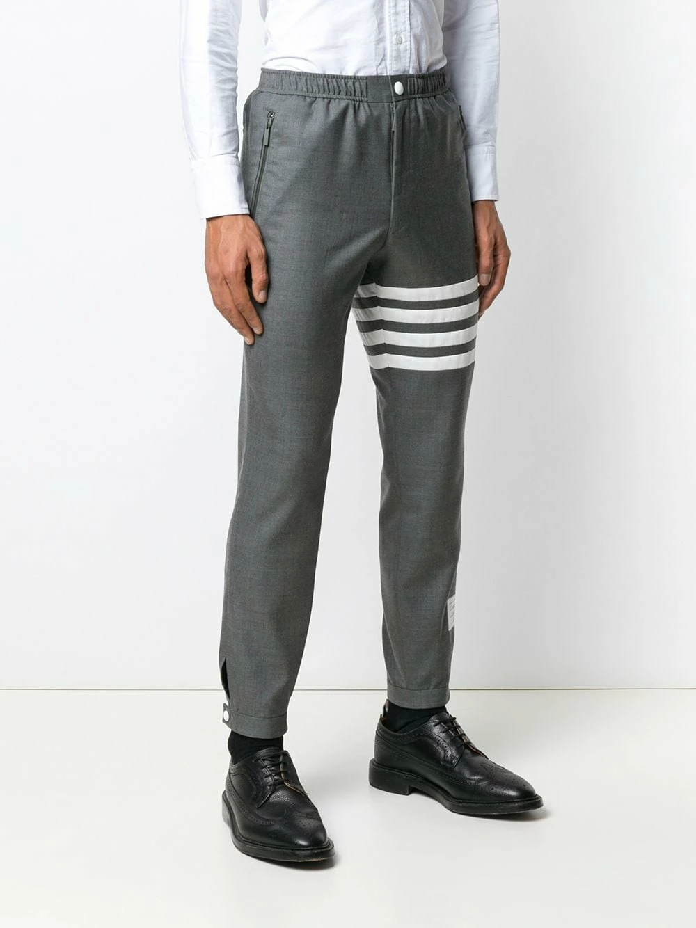 Thom Browne Elastic Track Trouser sweatpants of men 3 Thom Browne Elastic Track Trouser