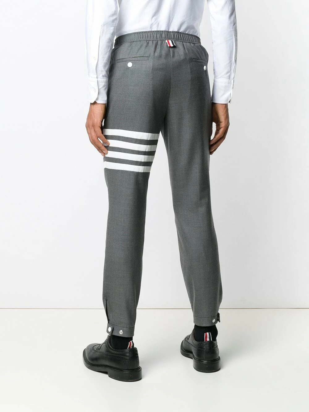 Thom Browne Elastic Track Trouser sweatpants of men 4 Thom Browne Elastic Track Trouser