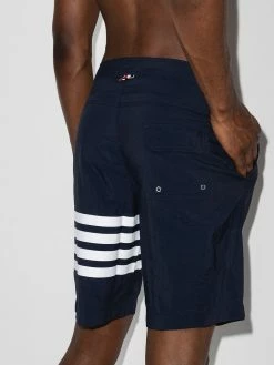 Thom Browne 4 bar Swim Tech Board Short swim & board shorts of men 6 Thom Browne 4-bar Swim Tech Board Short