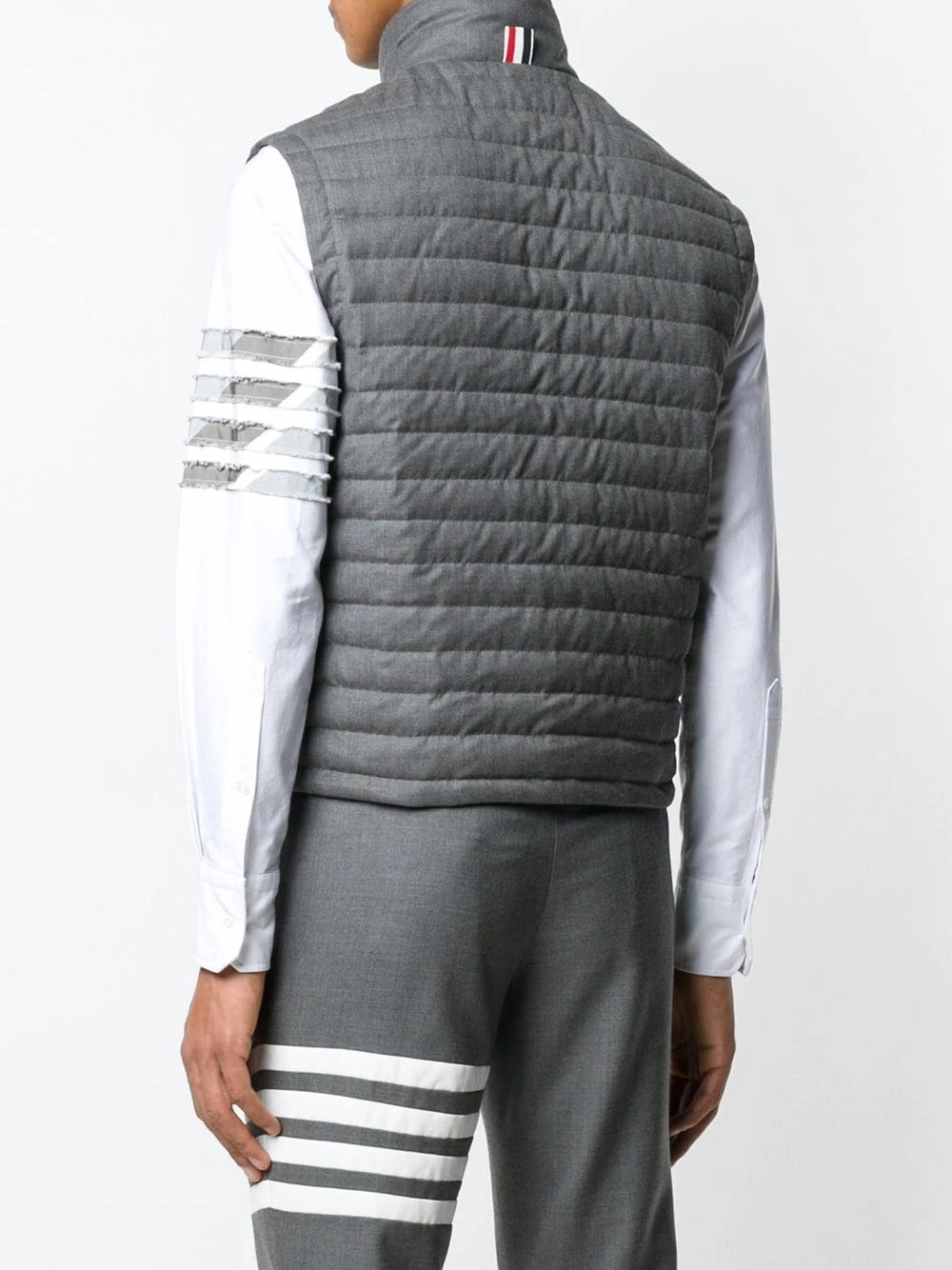 Thom Browne 4 bar Down Quilted Vest waistcoats & gilets of men 4 Thom Browne 4-bar Down Quilted Vest