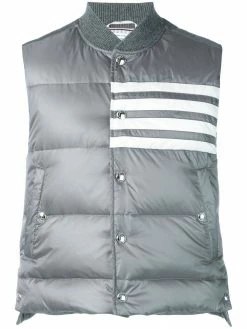 Thom Browne 4-bar Matte Nylon Down Vest