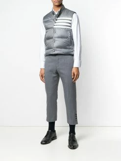 Thom Browne 4-bar Matte Nylon Down Vest