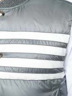 Thom Browne 4 bar Matte Nylon Down Vest waistcoats & gilets of men 9 Thom Browne 4-bar Matte Nylon Down Vest
