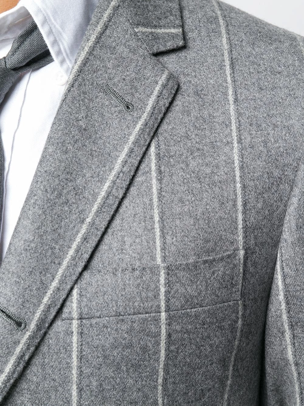 Thom Browne Shadow stripe sport coat blazers of men 5 Thom Browne shadow stripe sport coat