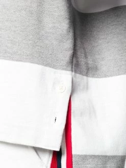 Thom Browne 4-Bar Oversized Rugby Polo