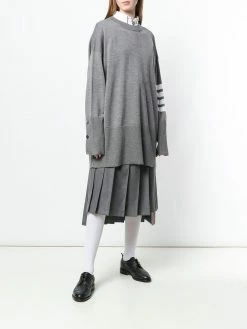 Thom Browne 4-Bar oversize jumper