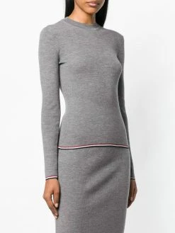 Thom Browne RWB tipping stripe jumper