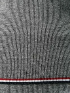 Thom Browne RWB-trim ribbed T-shirt