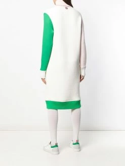 Thom Browne Fun Mix turtleneck dress