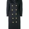 Thom Browne double-breasted mid-length overcoat
