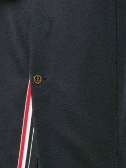 Thom Browne double-breasted mid-length overcoat