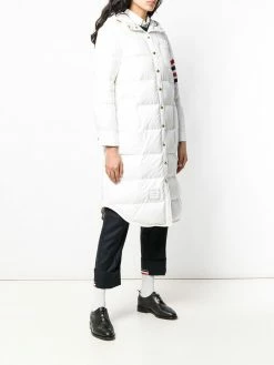 Thom Browne 4-Bar-stripe hooded parka