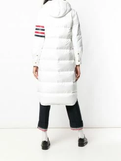 Thom Browne 4-Bar-stripe hooded parka