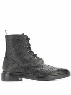 Thom Browne brogue-detail ankle boots