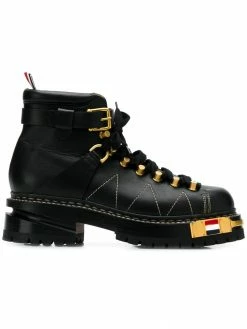 Thom Browne RWB-detail Vitello hiking boots
