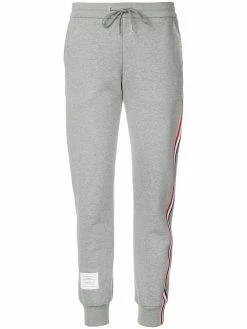Thom Browne Classic Loopback Stripe Sweatpants