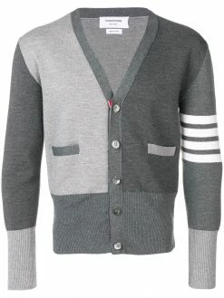 Thom Browne Fun-Mix merino cardigan