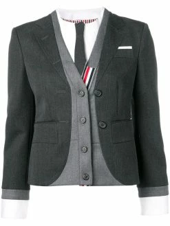 Thom Browne Trompe L'Oeil suit sport coat