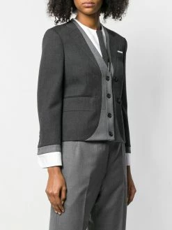 Thom Browne Trompe L'Oeil suit sport coat
