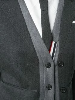 Thom Browne Trompe L'Oeil suit sport coat
