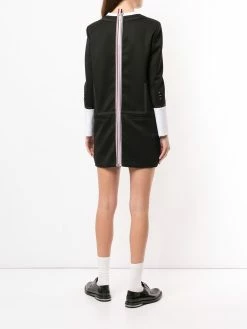 Thom Browne trompe l'oeil tuxedo mini dress