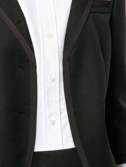 Thom Browne trompe l'oeil tuxedo mini dress