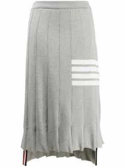 Thom Browne 4-Bar trompe l'oeil skirt