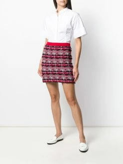 Thom Browne woven mini skirt