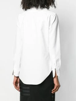 Thom Browne trompe l'oeil bow tie piqué shirt