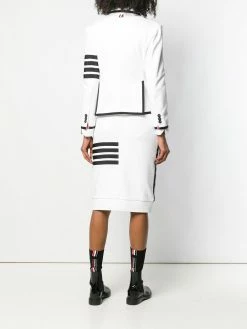 Thom Browne 4-Bar loopback jersey suit