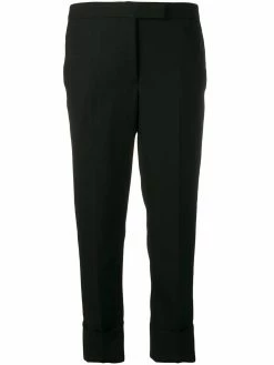 Thom Browne tuxedo stripe backstrap trousers