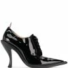Thom Browne long point curved heel brogues