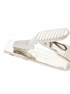 Thom Browne RWB Short Silver Tie Bar