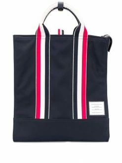 Thom Browne Interlock Backing tote bag