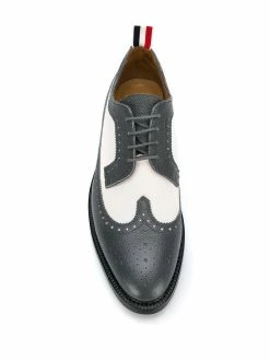 Thom Browne colour-block spectator brogues