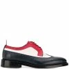 Thom Browne pebbled leather spectator brogues