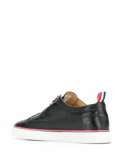 Thom Browne 4-bar pebbled brogue sneakers
