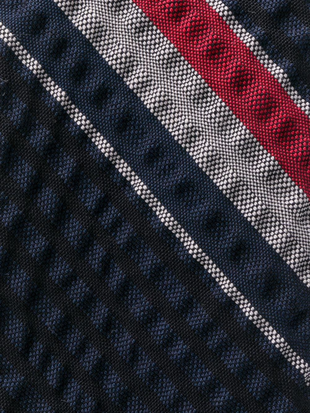 Thom Browne Rwb Seersucker Classic Tie ties & bow ties of men 2 Thom Browne Rwb Seersucker Classic Tie