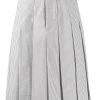 Thom Browne seersucker pleated skirt